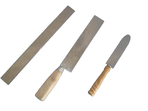 削土刀、调土刀、刮平尺