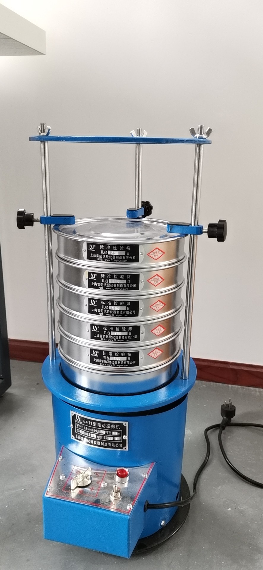 20公分 电动振筛机 筛摆仪定时控制(图2)