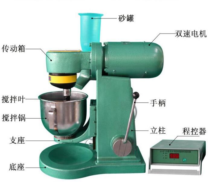 实验室行星式水泥胶砂搅拌机的转动放心(图5)