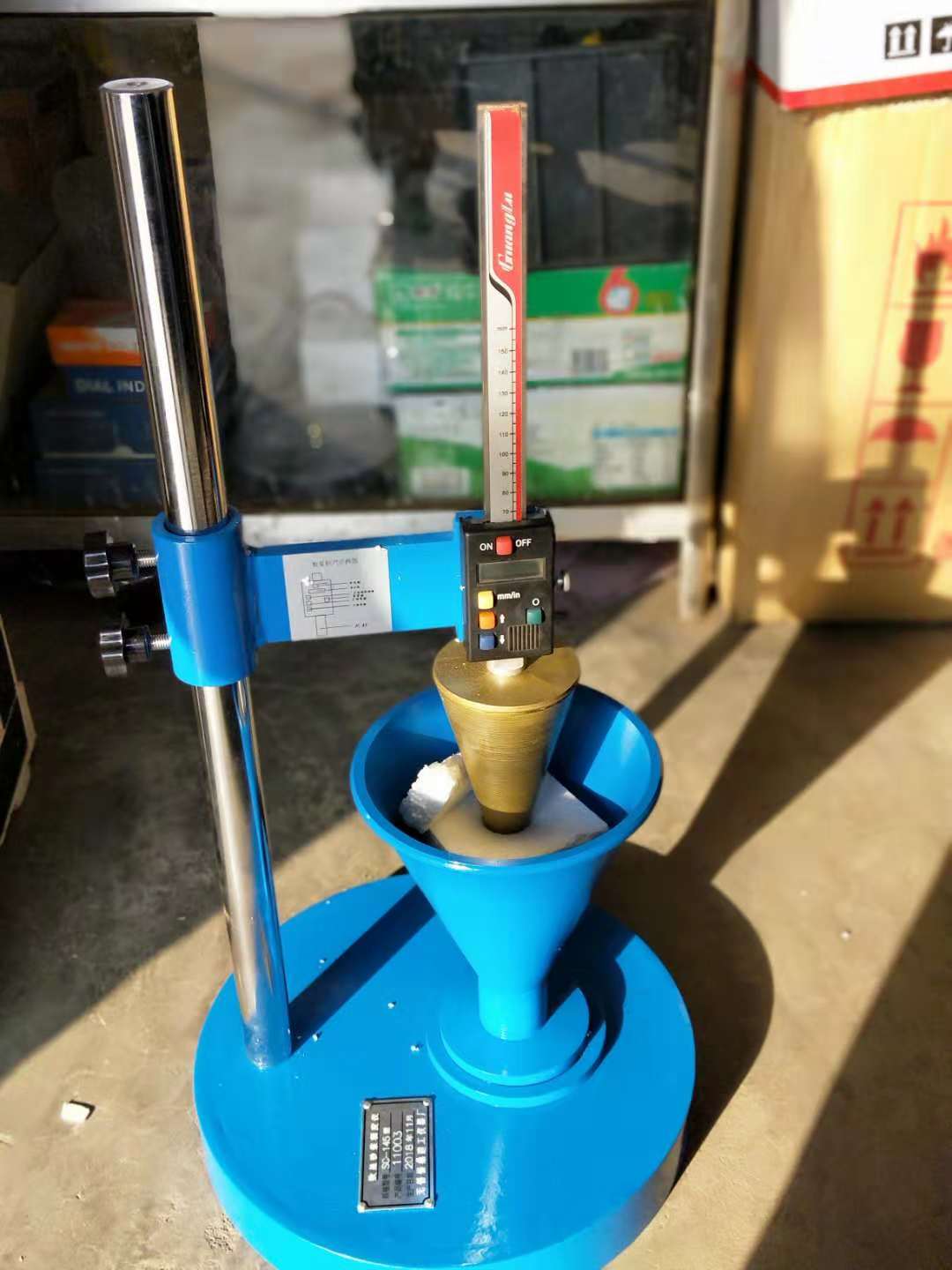 SC-145砂浆稠度仪的校准规范(图2)