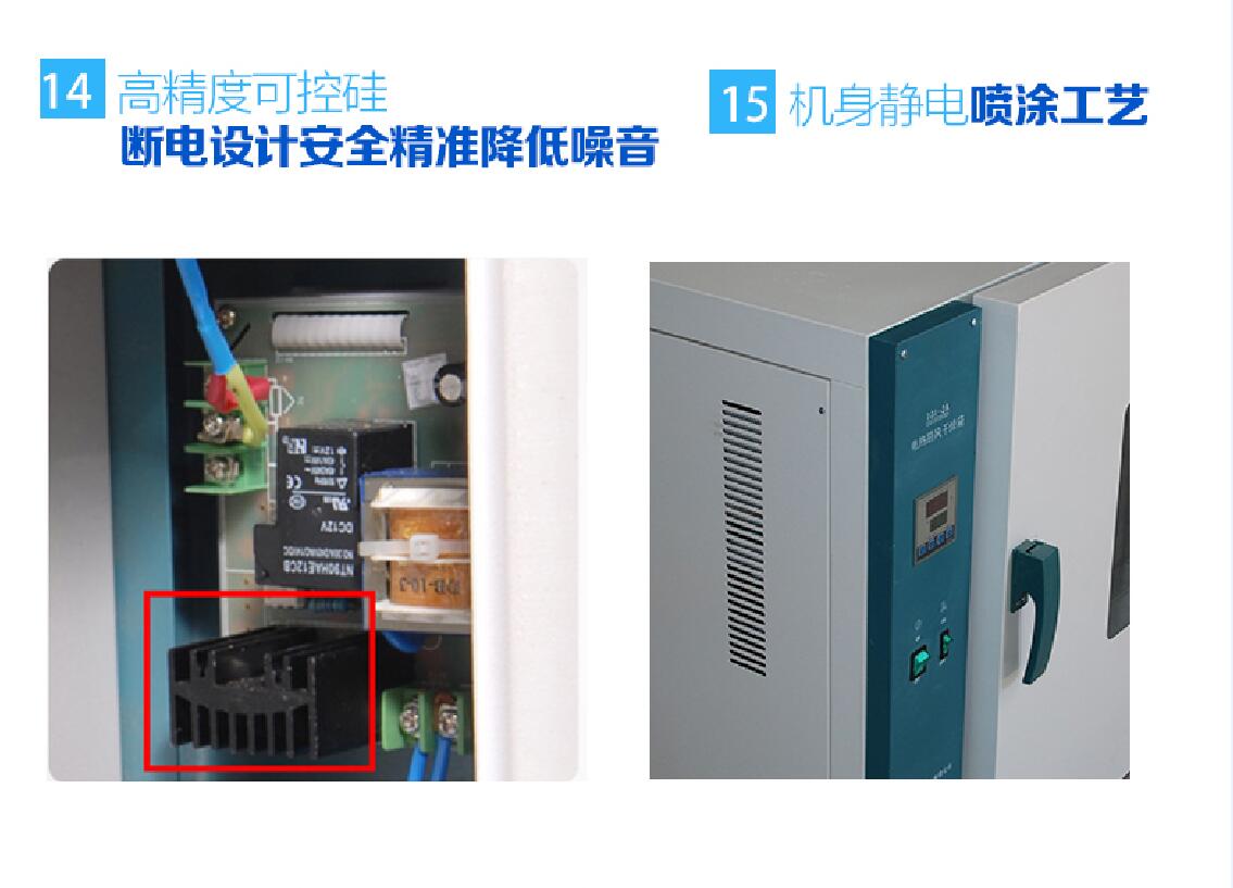 电热鼓风干燥箱 有超温报警(图2)