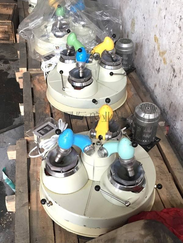 干法磨样机XPM-φ120×3三头研磨机玛瑙头(图2)