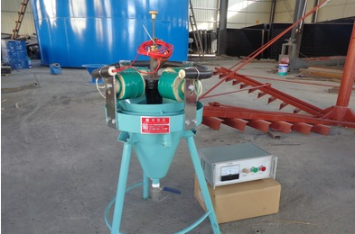 ￠300磁力脱水槽浓缩选矿实验 雷韵老厂(图1)