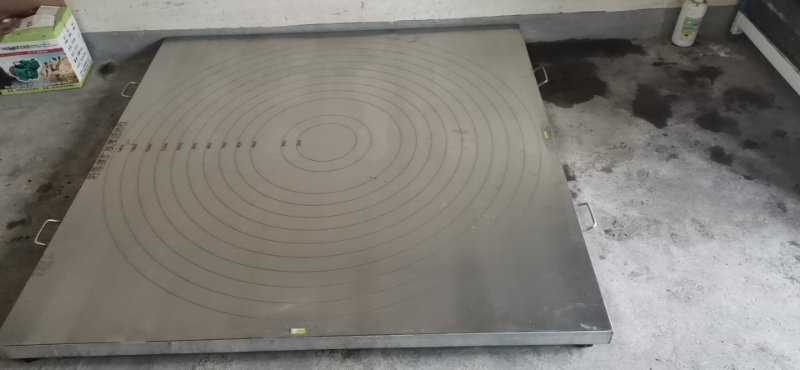 不锈钢平板流动坍落度钢板度仪(图1)