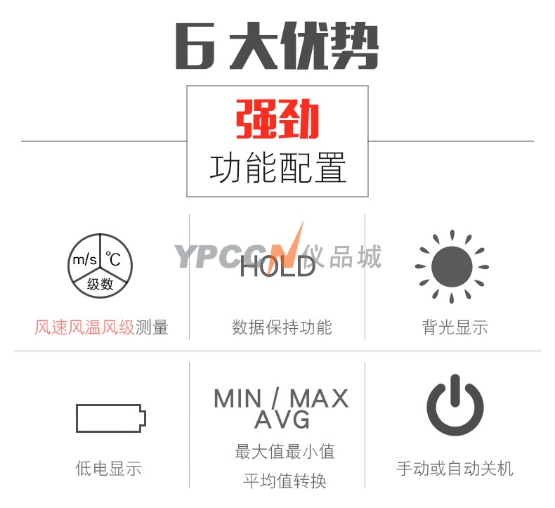 希玛AS836分体式风速仪风温数显手持式叶轮风速计工业级高精度(图2)